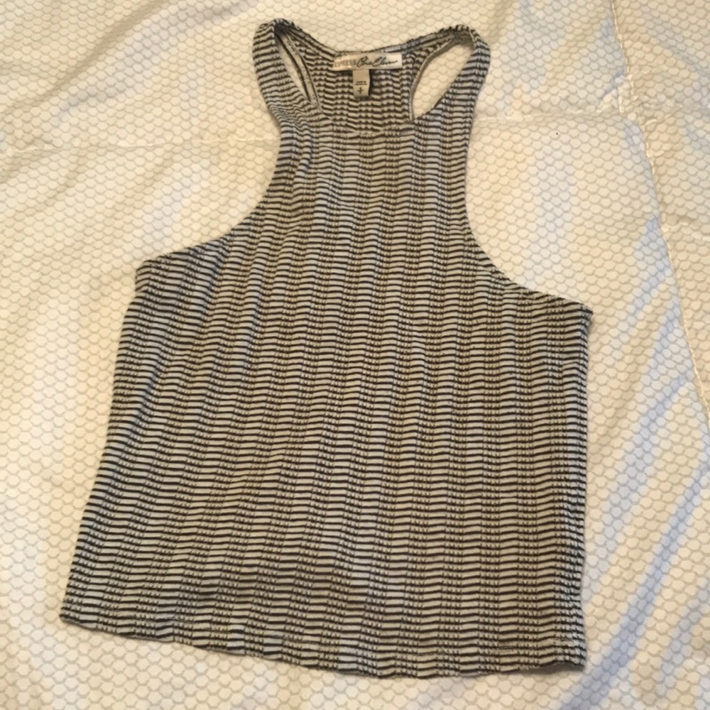 Striped crop top